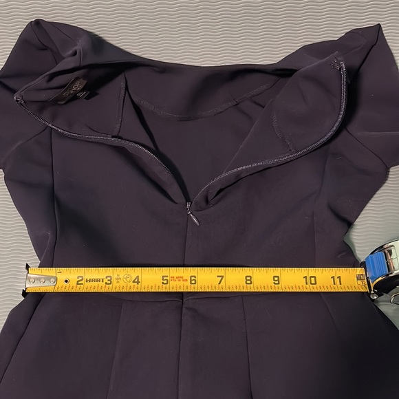 Top Shop dress, dark blue, size S, excellent condition - Picture 6 of 8